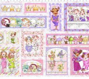 Royal Tea Fabric Panel