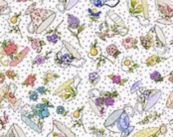 Teacup Toss Fabric
